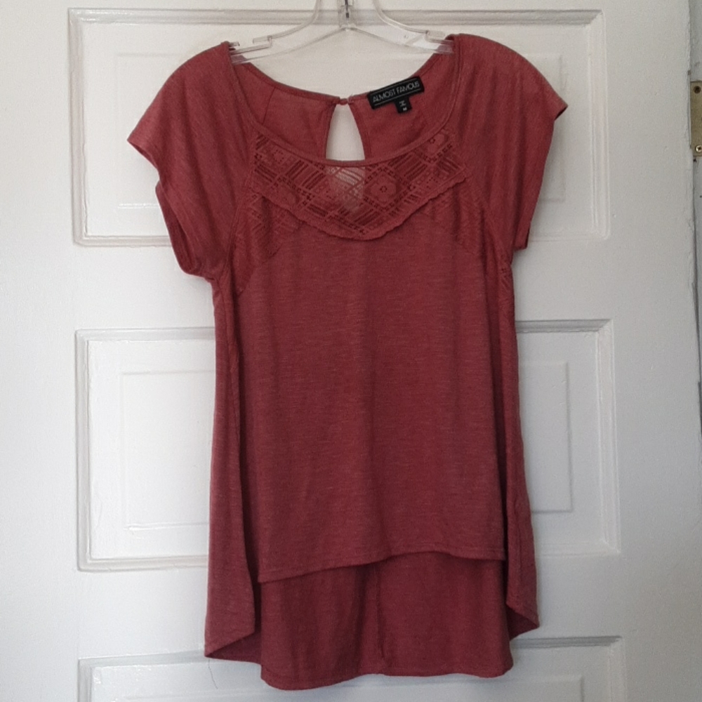 Pretty Blouse with Lacy Next by Almost Famous